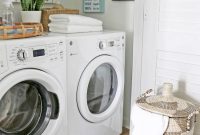 Charming Organized Laundry Closet: Smart Space-Saving Ideas