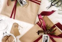Creative Christmas Gift Wrapping Ideas Using Kraft Paper