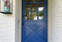 Fresh Paint Color Reveal for Our Dutch Door and Summer Doormats