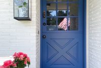 Brick Ranch to Cottage: Blue Dutch Door Before and After Renovation