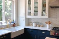 Styling Glass-Front Kitchen Cabinets — Kylee’s House Update