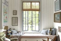 Guest-Ready Home Office with Built-In Daybed for Dual Use