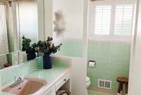 7 Fresh Upgrades to Our Vintage Mint Green and Pink Bathroom