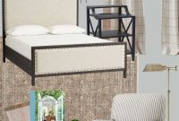 Cozy Neutral Bedroom Mood Board: Layered Patterns, Warm Textures & Accent Color