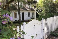 Charming Cottage Gate Designs with Decorative Cutouts