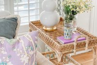 Rattan Bar Carts for Lazy Sunday Strolls and Stylish Home Entertaining