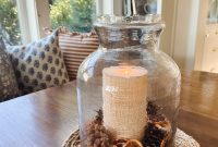 Create a Fall-Inspired Hurricane Vase for Cozy Autumn Decor