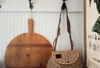 Coastal Decor Ideas Using Vintage Fishing Baskets