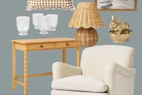 Target Decor Finds: Scalloped Shade Rattan Lamp Spotlight