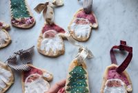 Salt Dough Christmas Ornaments: Tree Footprints & Santa Handprints