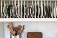 Chic Kitchen Organization with Rattan Lidded Baskets