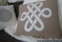 Stencil Decorative Pillow and Curtain Panels: Step-by-Step Guide