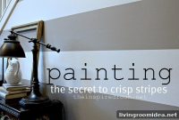 How to Paint Perfectly Crisp Stripes: Step-by-Step Guide