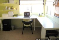 Vibrant Yellow-Green Office Makeover Ideas for Productive Workspaces