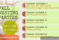 2012 Fall Nesting Party Schedule & FAQ — Dates, Times, Details