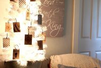 Black & White Christmas Tree DIY: Silhouette & Washi Tape Gift Tag Ornaments