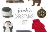 Jack’s 2012 Christmas Gift Wishlist