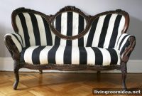 How to Reupholster a Loveseat with Striped Fabric: Step-by-Step Guide