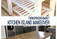 Transform Unfinished Furniture into a Stunning Antique-Style Kitchen Island