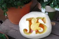 Monogram Halloween Pumpkin Carving Guide: Personalized Jack-O’-Lantern Ideas