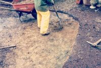 Fall Backyard Update: Installing a Pea Gravel Patio