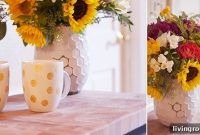 DIY Gold Polka Dot Mugs + Homemade Apple Cider Recipe