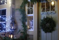 Christmas Front Porch Ideas: DIY Boxwood Wreath Chandelier Tutorial