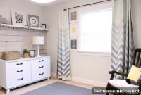 Serene Gray and White Nursery Design Ideas