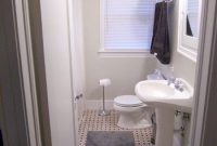 Neutral Bathroom Design with Classic Basketweave Tile Accents