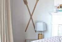 How to Hang Oars or Paddles in an X Shape for Wall Display