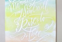 Inspired Room Decor: Lindsay Letters’ Hand-Lettered Art Collection