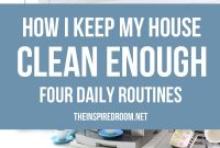 4 Daily Habits That Keep My Home Clean Enough Without Stress