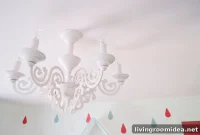 How to Spray-Paint a Brass Chandelier for a Flawless Finish