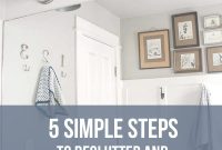 5 Steps to Declutter and Refresh Your Bathroom Quickly
