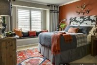 Rust, Coral and Orange Fall Bedroom Ideas | Day 4: Loving Fall