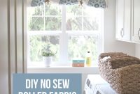 No-Sew Rolled Fabric Shade Tutorial: Quick Step-by-Step Guide