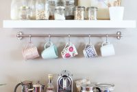 Stylish Mug Rack Ideas for a Functional Kitchen Coffee Station