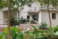 Front Porch Ceiling Paint Transform: How We Revamped Our Entryway