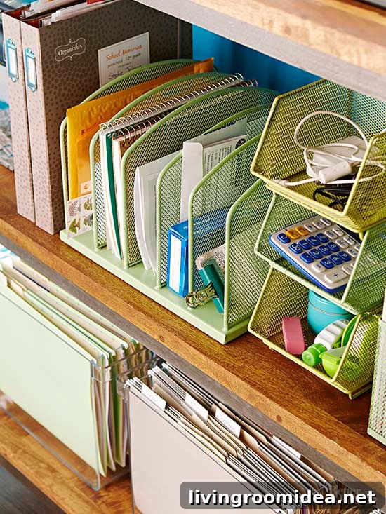 Organized office