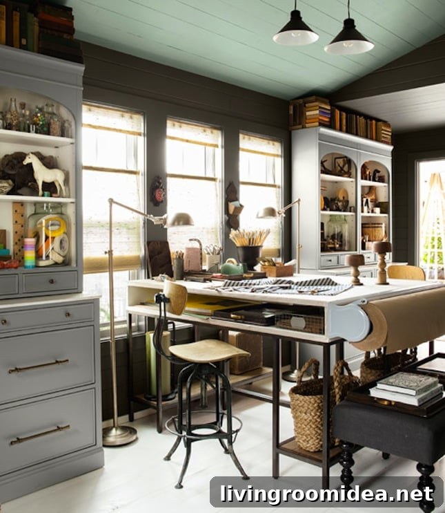 Inspiring Creative Studio and Craft Room Ideas for Home Makers 2 Creative Studios and Craft Room Inspiration