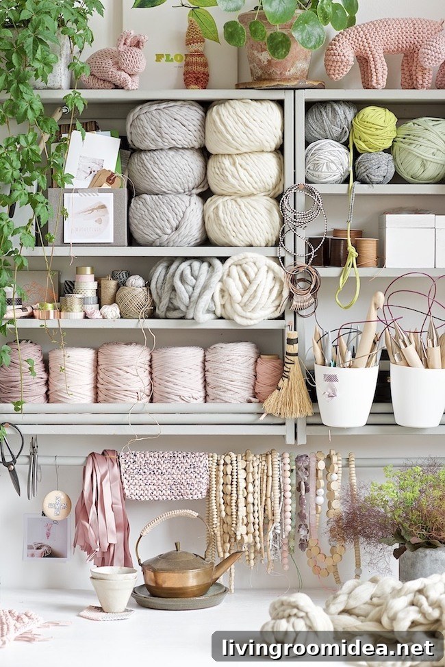 Inspiring Creative Studio and Craft Room Ideas for Home Makers 3 Creative Studios and Craft Room Inspiration