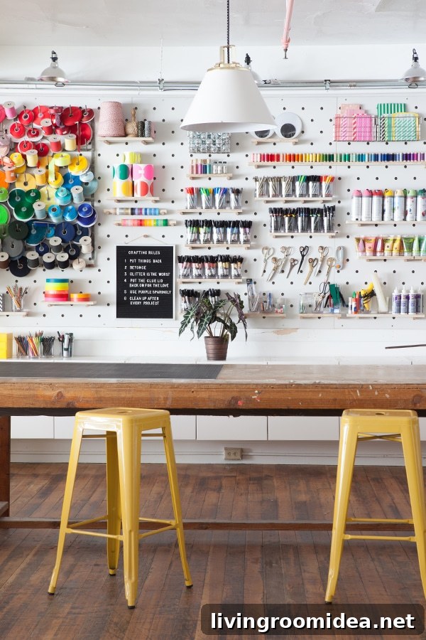Inspiring Creative Studio and Craft Room Ideas for Home Makers 8 Creative Studios and Craft Room Inspiration