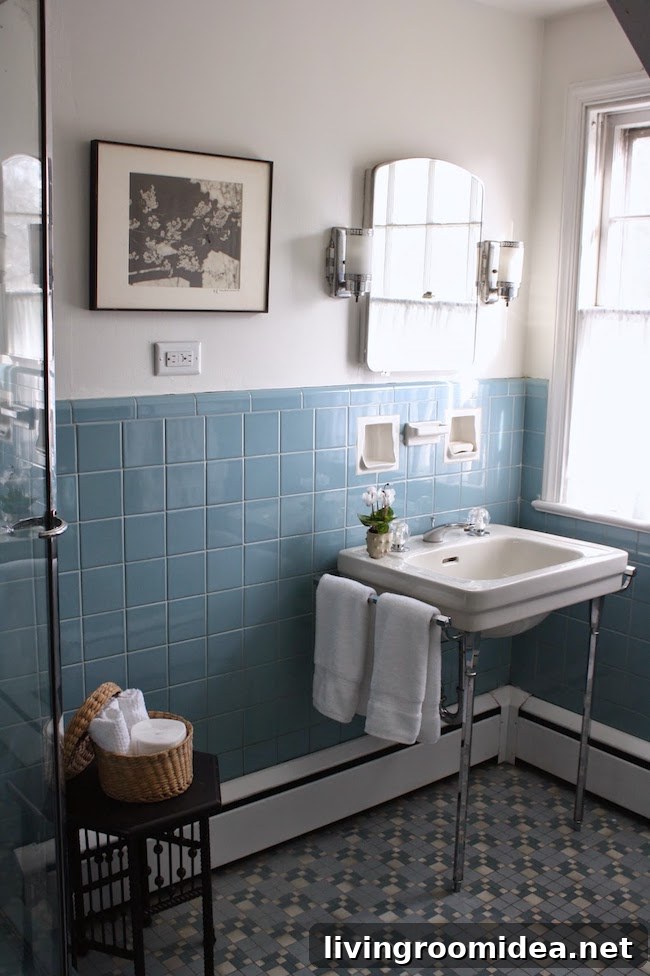 Mint and Pink Vintage Bathroom Design Ideas 9 Vintage Bathroom Inspiration - My Mint and Pink Bathroom