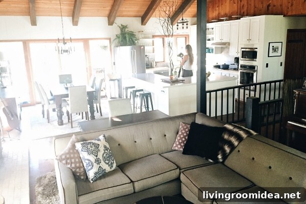 Cozy Mountain Home Makeover Ideas for Rustic Cabin Living 5 Mountain Home Makeover - Reluctant Entertainer