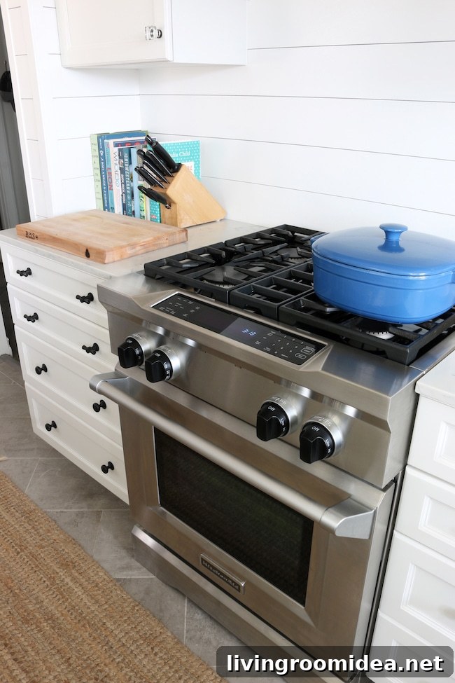 Kitchen Remodel Details: KitchenAid Appliances | Dual Fuel Range