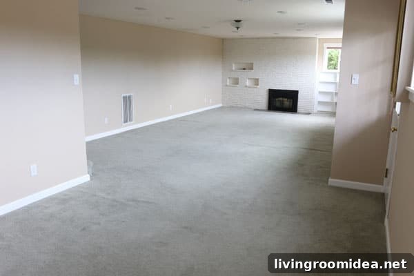Convert Your Space: Preparing Flooring for a Home Business 5 Before - Flooring