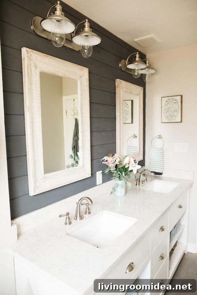 Stunning Bathroom Remodel Ideas to Transform Your Space 5 Shiplap bathroom makeover