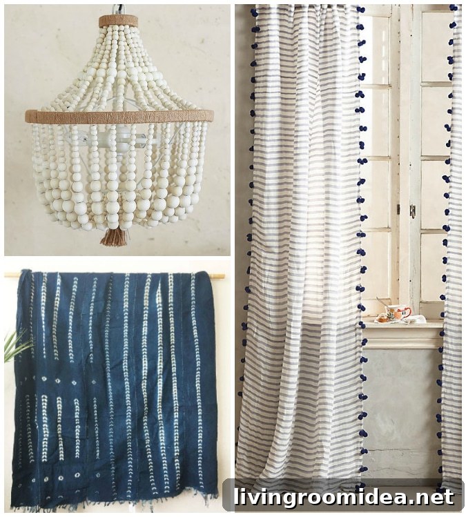 Coastal Cottage Guest Room Makeover Design Elements