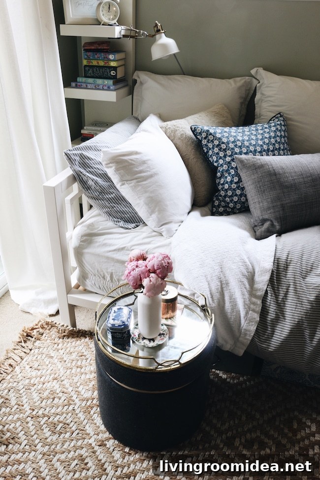 Tiny Bedroom Tour: Inside Courtney’s Cozy Room 8 img 104900 7