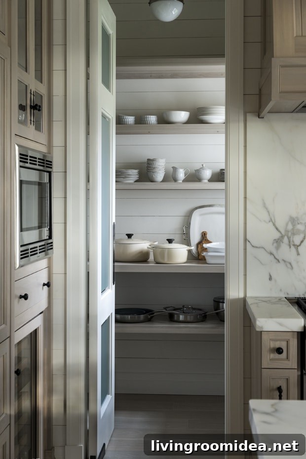 Cottage Style Kitchen Pantry